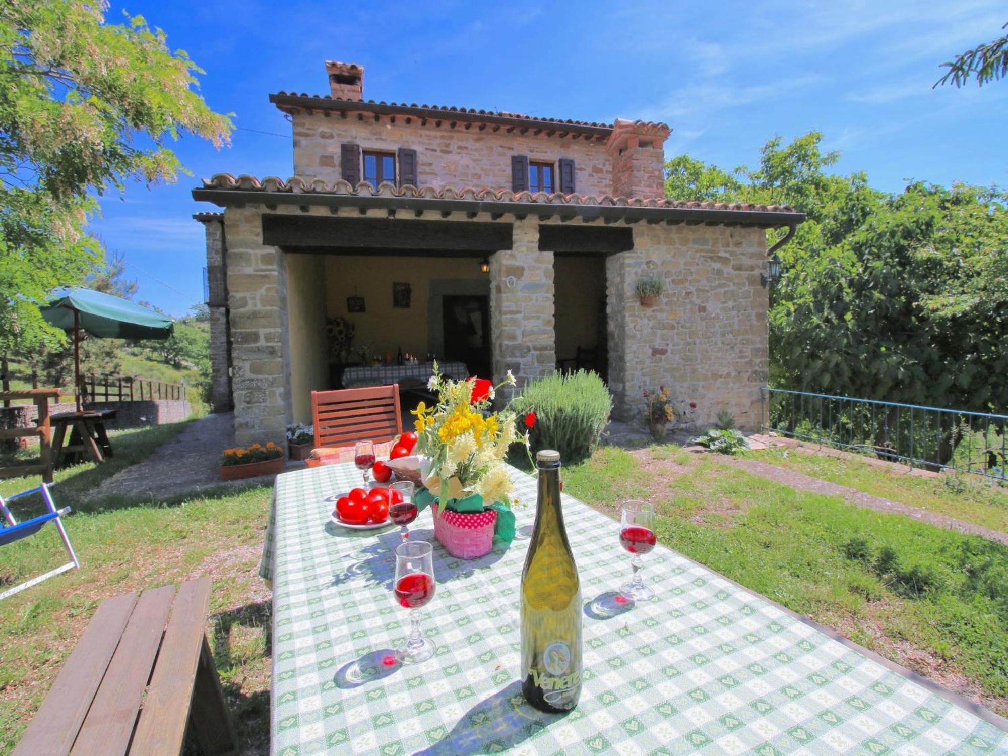 Farmhouse In Apecchio With Swimming Pool Terrace Garden Exterior photo